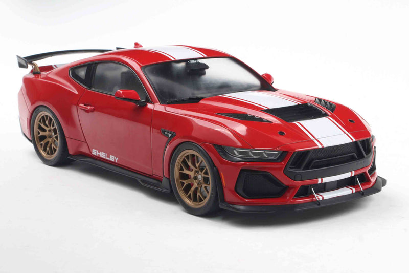 Load image into Gallery viewer, Ford SHELBY MUSTANG SUPER SNAKE RACE RED 2025 SOLIDO 1:18
