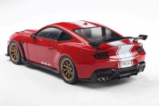 Ford SHELBY MUSTANG SUPER SNAKE RACE RED 2025 SOLIDO 1:18