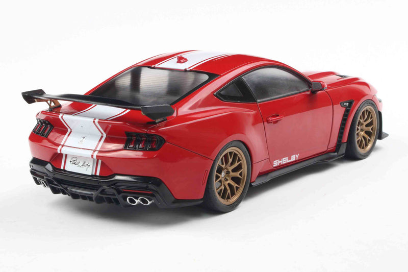 Load image into Gallery viewer, Ford SHELBY MUSTANG SUPER SNAKE RACE RED 2025 SOLIDO 1:18
