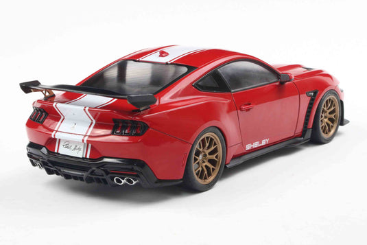 Ford SHELBY MUSTANG SUPER SNAKE RACE RED 2025 SOLIDO 1:18