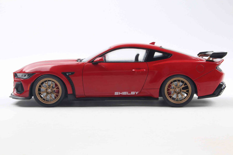 Load image into Gallery viewer, Ford SHELBY MUSTANG SUPER SNAKE RACE RED 2025 SOLIDO 1:18
