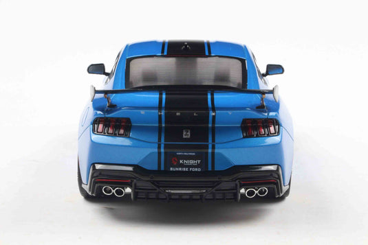 Ford SHELBY MUSTANG SUPER SNAKE GRABBER BLUE METALLIC 2025 SOLIDO 1:18