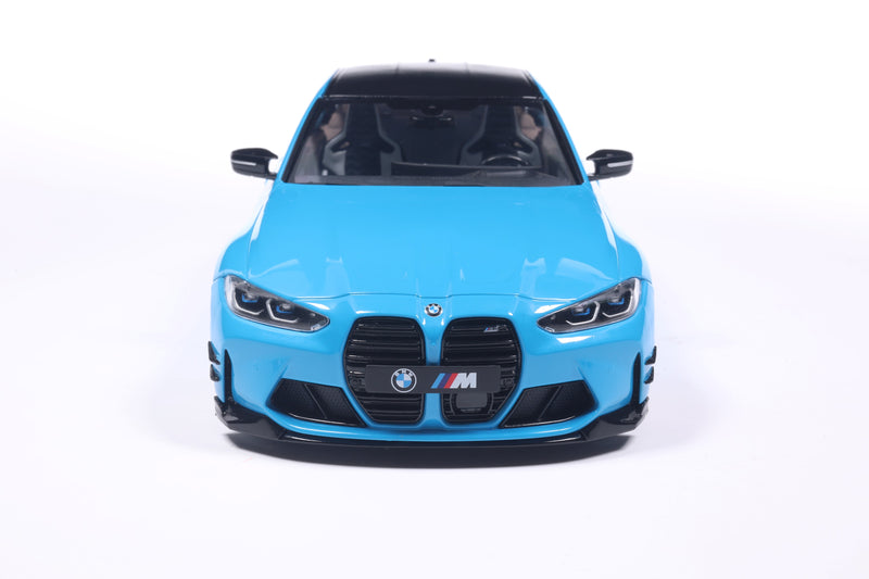 Load image into Gallery viewer, Bmw M3 PERFORMANCE PARTS DAYTONA BEACH BLUE 2024 SOLIDO 1:18
