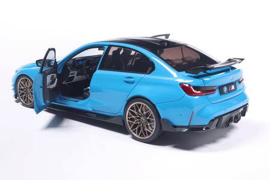 Bmw M3 PERFORMANCE PARTS DAYTONA BEACH BLUE 2024 SOLIDO 1:18