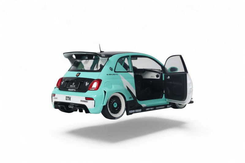 Load image into Gallery viewer, FIAT 595 ABARTH LIBERTY WALK BODY KIT 2025 SOLIDO 1:18
