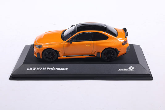 BMW M2 M PERFORMANCE PAPAYA ORANGE 2024 SOLIDO 1:43