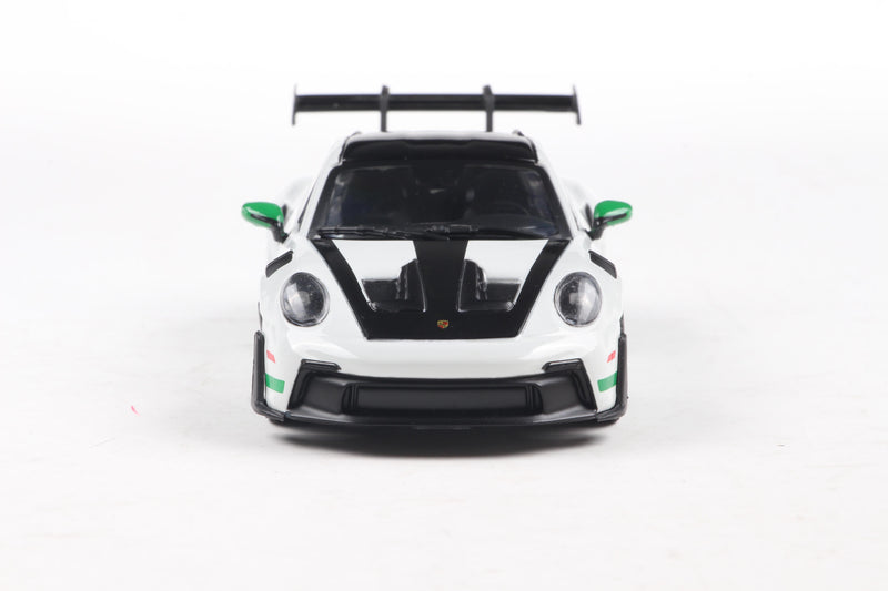 Load image into Gallery viewer, Porsche 911 (992) GT3 RS TRIBUTE TO CARRERA RS PACKAGE WHITE W/GREEN 2023 SOLIDO 1:43
