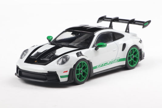 Porsche 911 (992) GT3 RS TRIBUTE TO CARRERA RS PACKAGE WHITE W/GREEN 2023 SOLIDO 1:43