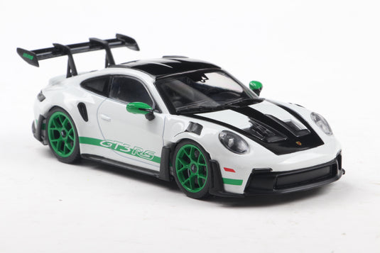 Porsche 911 (992) GT3 RS TRIBUTE TO CARRERA RS PACKAGE WHITE W/GREEN 2023 SOLIDO 1:43