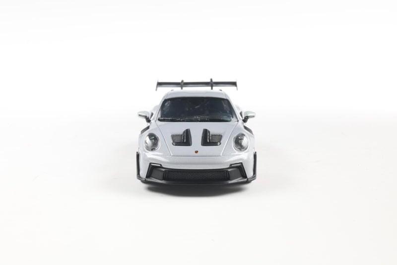 Load image into Gallery viewer, Porsche 911 (992) GT3 RS ICE GREY METALLIC W/PYRO RED 2023 SOLIDO 1:43
