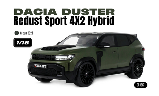 DACIA DUSTER REDUST SPORT 4X2 HYBRID GREEN 2025 OTTOmobile 1:18