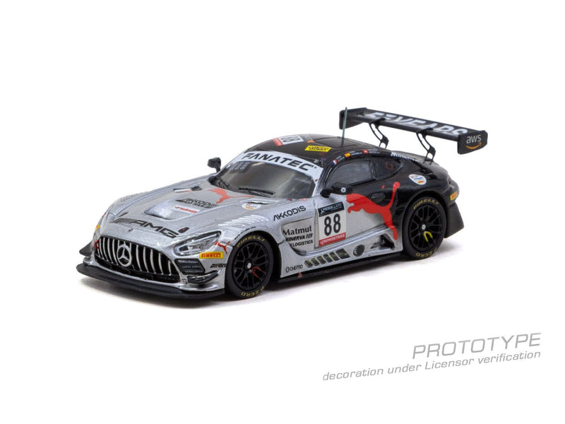 Chargez l'image dans la visionneuse de la galerie, MERCEDES-BENZ AMG GT GT3 #88 JULES GOUNON 24H OF SPA WINNER 2022 TARMAC WORKS 1:64
