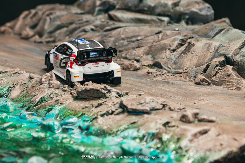 Chargez l'image dans la visionneuse de la galerie, TOYOTA YARIS GR RALLY1 HYBRID #5 SAMI PAJARI RALLY FINLAND 2024 TARMAC WORKS 1:64
