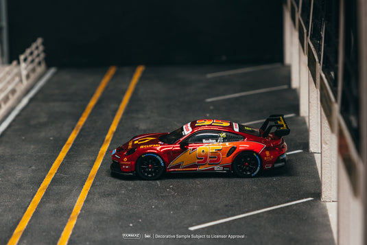 PORSCHE 991 (992) GT3 CUP BRETT BOULTON PORSCHE CARRERA CUP AUSTRALIA 2025 TARMAC WORKS 1:64