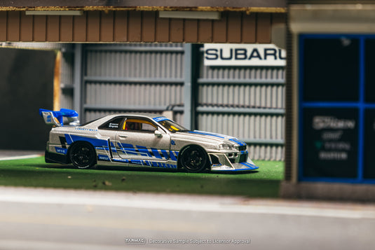 NISSAN SKYLINE GTR (ER34) LB SUPER SILHOUETTE MGMINI SEMA SHOW 2025 TARMAC WORKS 1:64