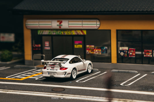 PORSCHE 991 (997) GT3 RS WHITE 2025 TARMAC WORKS 1:64