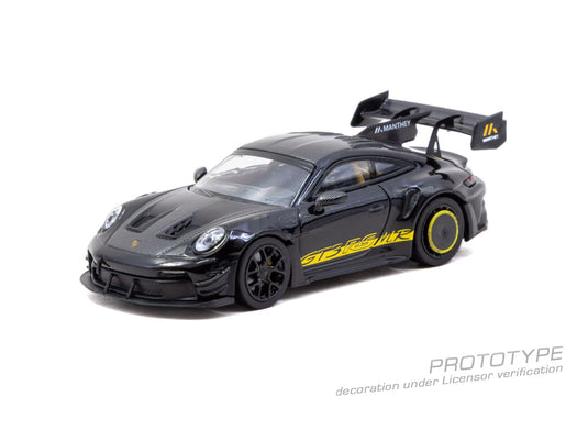PORSCHE GT3RS 992-1 ZWART/GEEL 2026 TARMAC WORKS 1:64