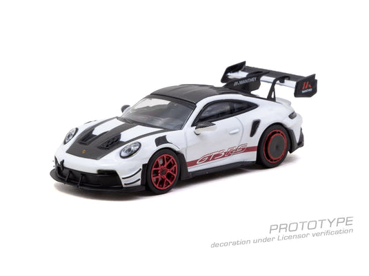 PORSCHE GT3RS 992-1 WHITE/RED 2026 TARMAC WORKS 1:64