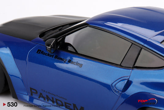 Nissan Z (RZ34) PANDEM SEIRAN BLUE 2024 TOP SPEED 1:18