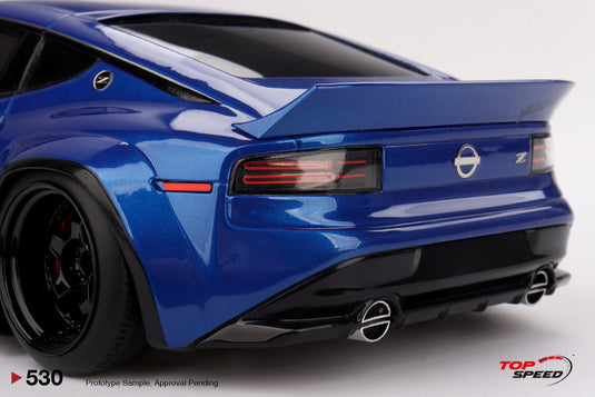 Nissan Z (RZ34) PANDEM SEIRAN BLUE 2024 TOP SPEED 1:18