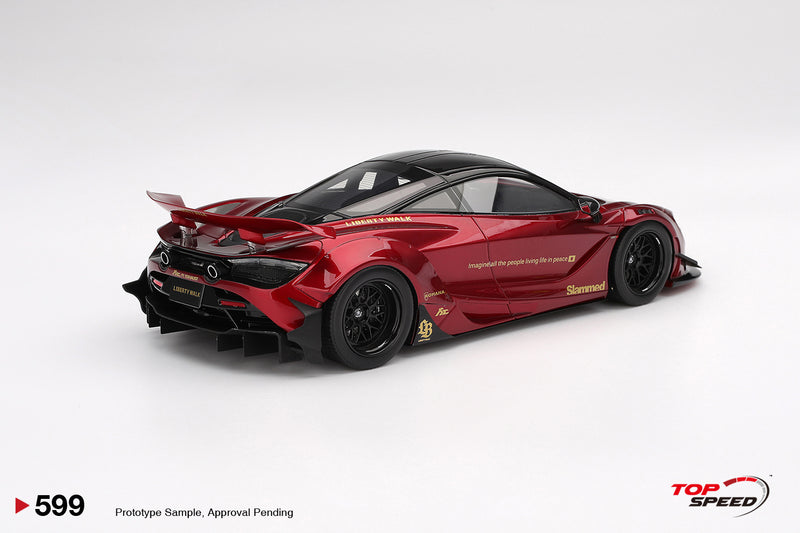 Load image into Gallery viewer, McLaren 720S LB-WORKS GEM RED 2024 TOP SPEED 1:18
