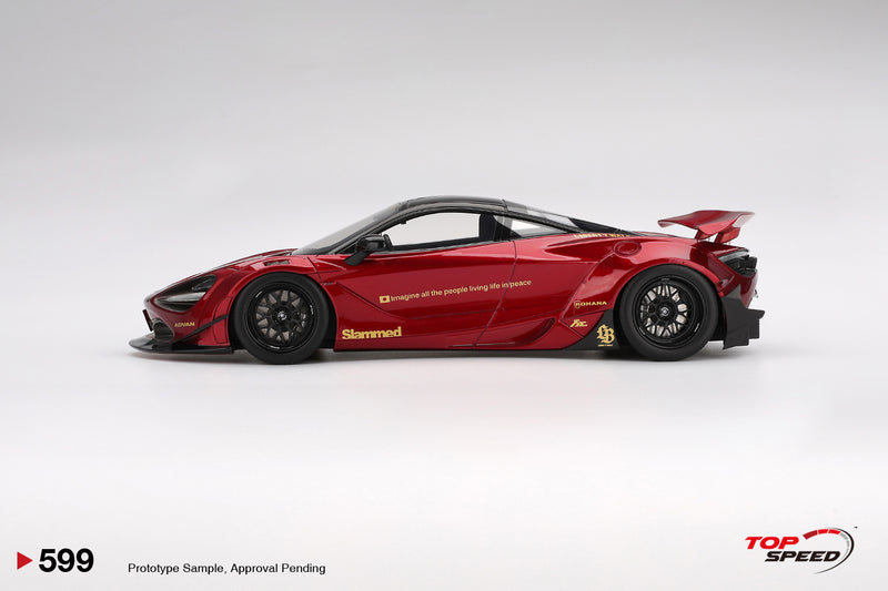 Load image into Gallery viewer, McLaren 720S LB-WORKS GEM RED 2024 TOP SPEED 1:18
