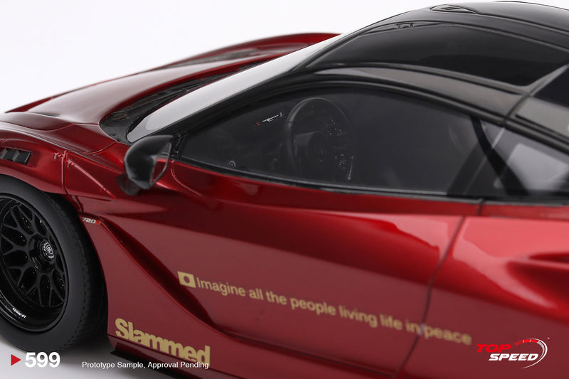Load image into Gallery viewer, McLaren 720S LB-WORKS GEM RED 2024 TOP SPEED 1:18
