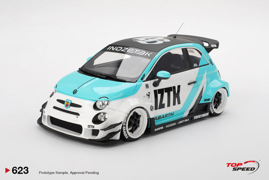 FIAT 595 ABARTH LB-WORKS X ABAS WORKS IZTK 2024 TOP SPEED 1:18