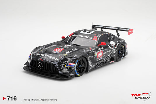 MERCEDES-BENZ AMG GT3 #69 GETSPEED DAYTONA 24 HRS 2026 TOP SPEED 1:18