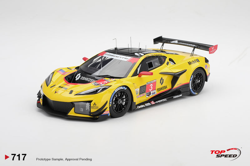 Load image into Gallery viewer, CHEVROLET CORVETTE Z06 GT3.R #3 CORVETTE RACING BY PRATT MILLER MOTORSPORTS DAYTONA 24 HRS 2026 TOP SPEED 1:18
