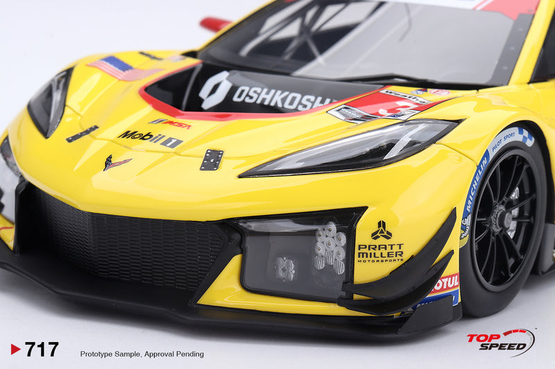 Load image into Gallery viewer, CHEVROLET CORVETTE Z06 GT3.R #3 CORVETTE RACING BY PRATT MILLER MOTORSPORTS DAYTONA 24 HRS 2026 TOP SPEED 1:18
