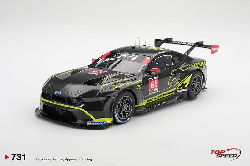 Chargez l'image dans la visionneuse de la galerie, FORD MUSTANG GT3 #65 FORD MULTIMATIC MOTORSPORTS VIR 2025 TOP SPEED 1:18
