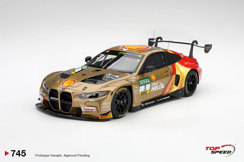 Laad de afbeelding in de Gallery-viewer, BMW M4 (G82) GT3 EVO #3 SCHUBERT MOTORSPORT DTM ZANVOORT RACE 2 WINNER 2026 TOP SPEED 1:18
