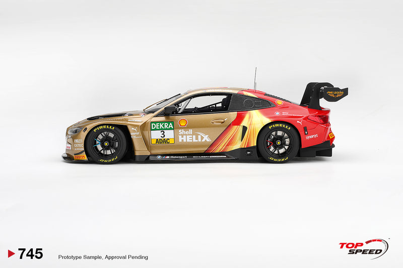 Laad de afbeelding in de Gallery-viewer, BMW M4 (G82) GT3 EVO #3 SCHUBERT MOTORSPORT DTM ZANVOORT RACE 2 WINNER 2026 TOP SPEED 1:18
