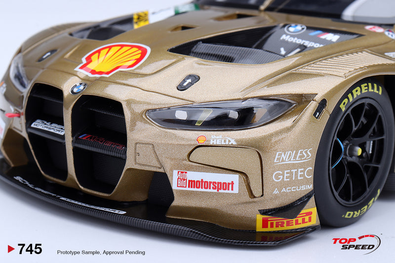 Laad de afbeelding in de Gallery-viewer, BMW M4 (G82) GT3 EVO #3 SCHUBERT MOTORSPORT DTM ZANVOORT RACE 2 WINNER 2026 TOP SPEED 1:18
