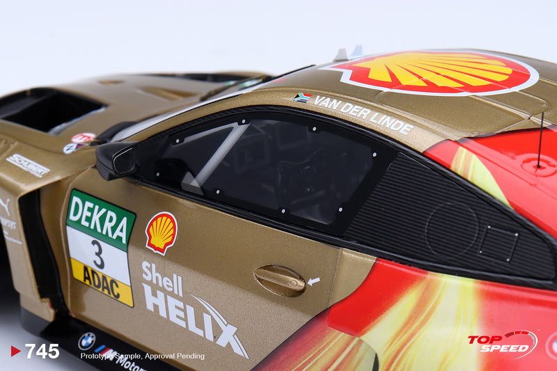 Laad de afbeelding in de Gallery-viewer, BMW M4 (G82) GT3 EVO #3 SCHUBERT MOTORSPORT DTM ZANVOORT RACE 2 WINNER 2026 TOP SPEED 1:18
