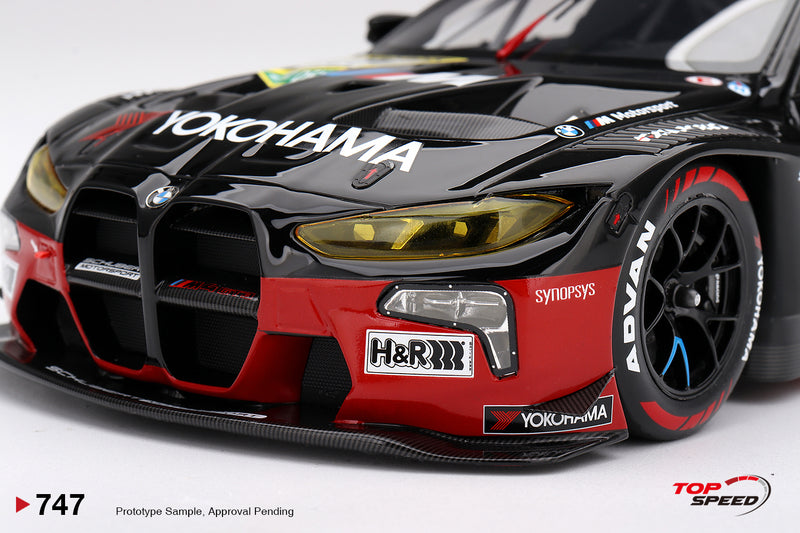 Laad de afbeelding in de Gallery-viewer, BMW M4 (G82) GT3 EVO #77 SCHUBERT MOTORSPORT NURBURGRING 24 HRS 2026 TOP SPEED 1:18
