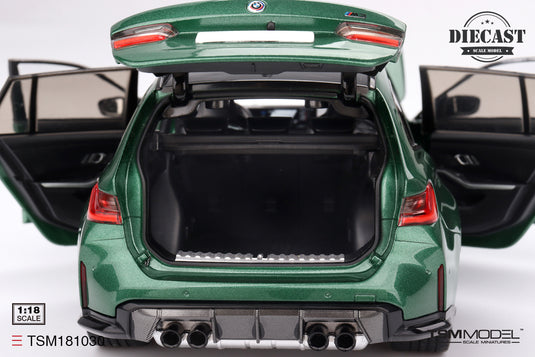 BMW M3 TOURING (G81) ISLE OF MAN GREEN METALLIC 2023 TSM Model 1:18
