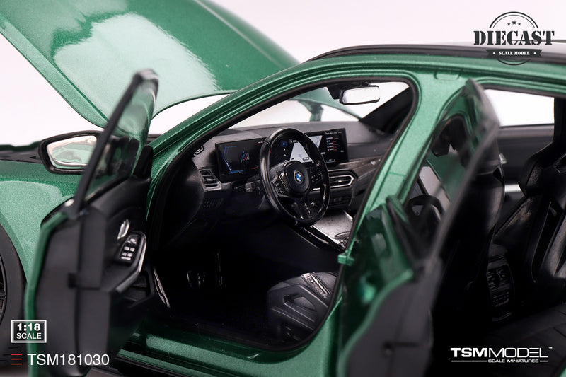 Load image into Gallery viewer, BMW M3 TOURING (G81) ISLE OF MAN GREEN METALLIC 2023 TSM Model 1:18

