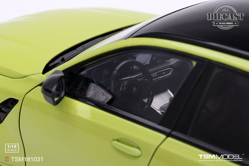 Load image into Gallery viewer, BMW M3 TOURING (G81) SAO PAULO YELLOW SOLID 2023 TSM Model 1:18
