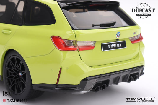 BMW M3 TOURING (G81) SAO PAULO YELLOW SOLID 2023 TSM Model 1:18