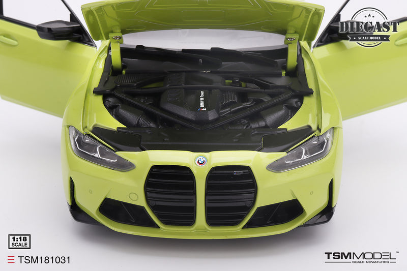 Load image into Gallery viewer, BMW M3 TOURING (G81) SAO PAULO YELLOW SOLID 2023 TSM Model 1:18
