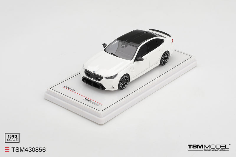 Laad de afbeelding in de Gallery-viewer, BMW M5 (G90) ALPINE WIT 2025 TSM Model 1:43
