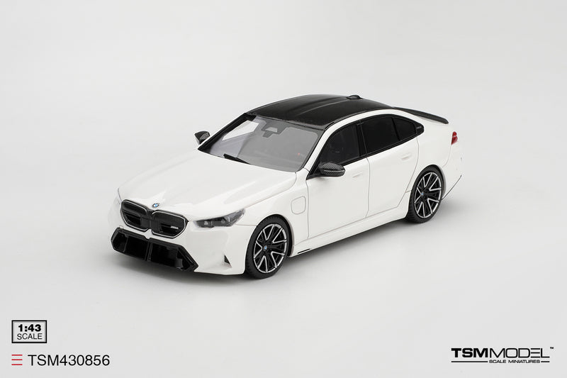 Laad de afbeelding in de Gallery-viewer, BMW M5 (G90) ALPINE WIT 2025 TSM Model 1:43
