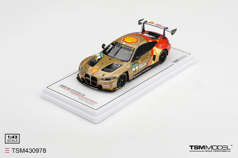 Laad de afbeelding in de Gallery-viewer, BMW M4 (G82) GT3 EVO #3 SCHUBERT MOTORSPORT DTM ZANVOORT RACE 2 WINNER 2026 TSM Model 1:43
