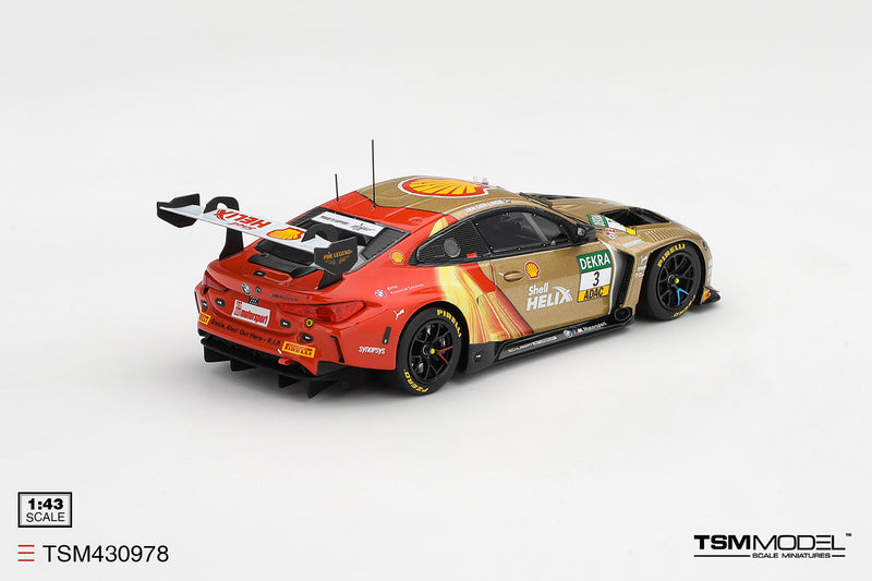 Laad de afbeelding in de Gallery-viewer, BMW M4 (G82) GT3 EVO #3 SCHUBERT MOTORSPORT DTM ZANVOORT RACE 2 WINNER 2026 TSM Model 1:43

