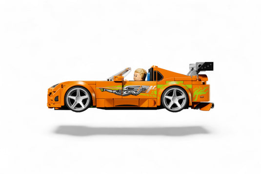 TOYOTA SUPRA MK4 ORANJE FAST&FURIOUS LEGO SPEED CHAMPIONS