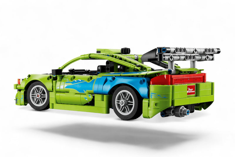 Chargez l'image dans la visionneuse de la galerie, MITSUBISHI ECLIPSE VERT FAST&amp;FURIOUS LEGO TECHNIC
