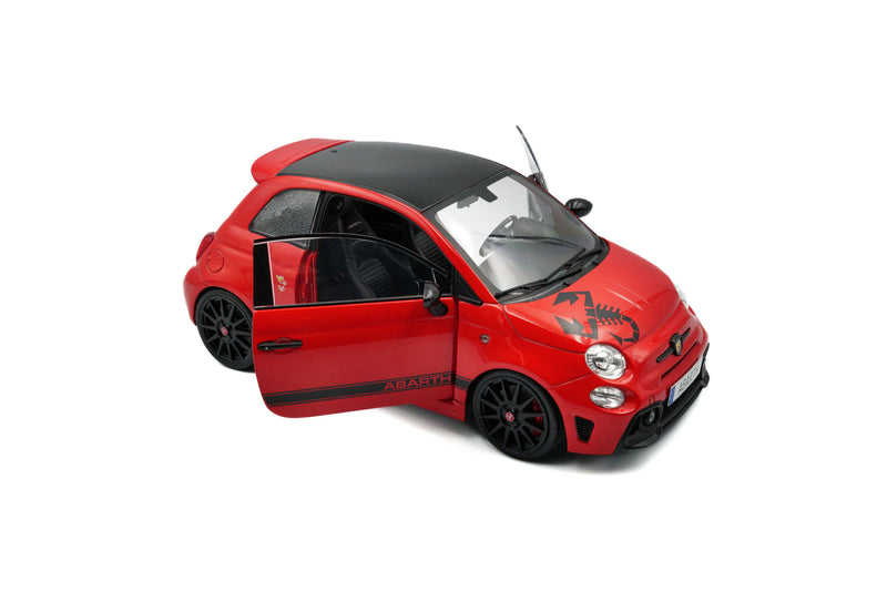 Load image into Gallery viewer, FIAT F595 ABARTH RED MARANELLO 2022 SOLIDO 1:18
