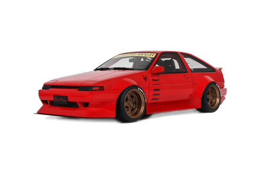 TOYOTA AE86 SPRINTER TRUENO WIDEBODY RED 1986 OTTOmobile 1:18